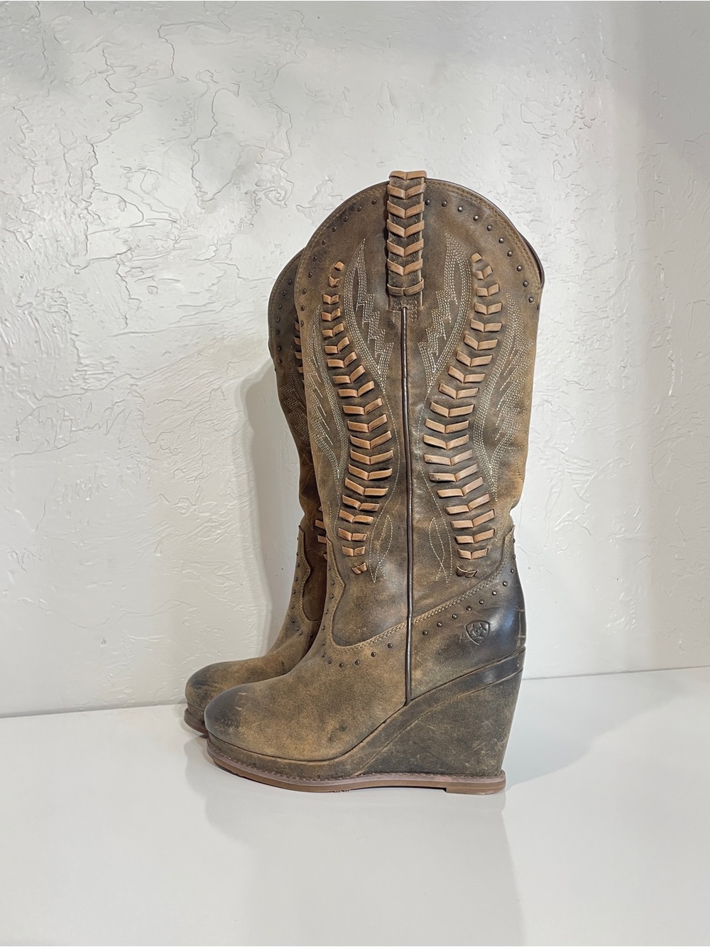 ARIAT Nashville Western Boots for women, tan, size 9B